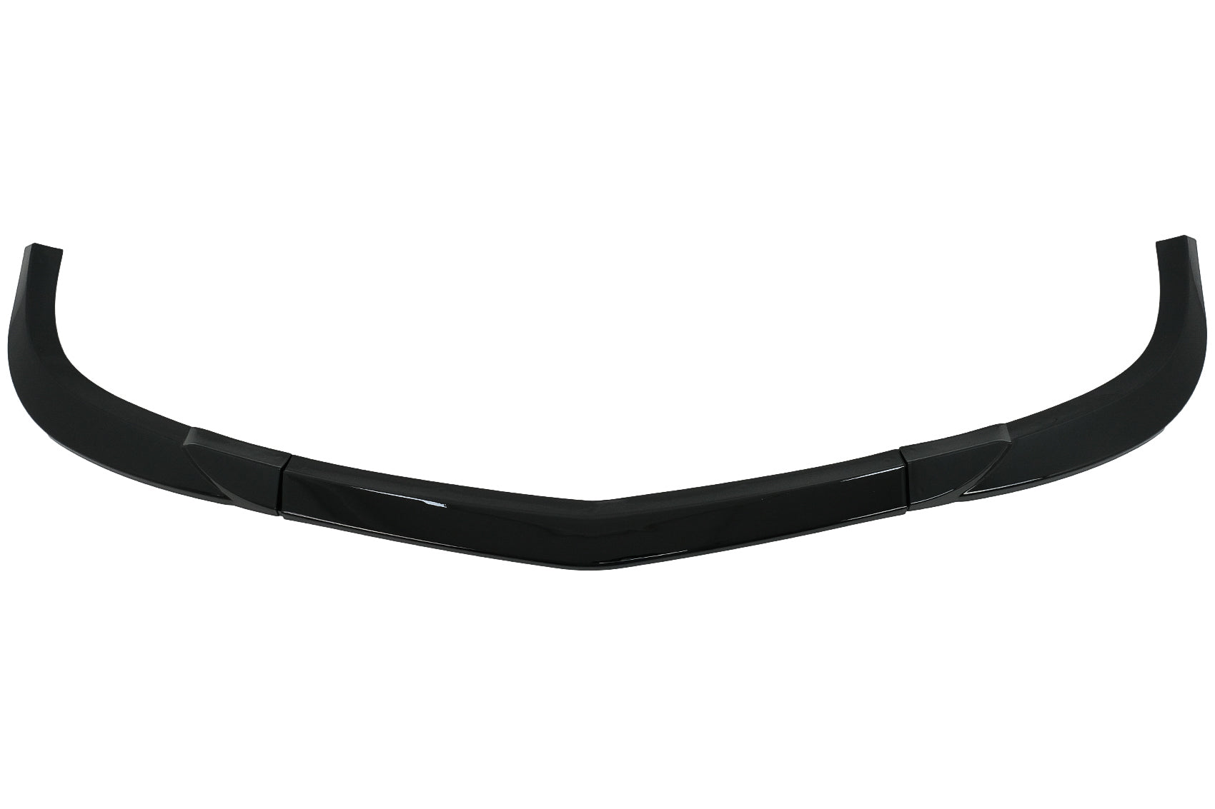 Stoßfängerlippe für Mercedes C-Klasse W204 S204 C204 Sport Line 2011-2015 Glänzend schwarz Carpartstuning Austria