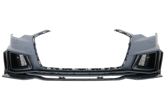 Stoßstange Kühlergrill für Audi A6 C8 4K 2018-2020 RS6 Design Seitengitter PDC SRA Carpartstuning Austria