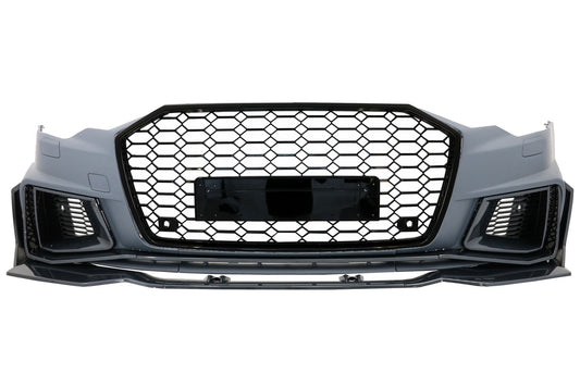 Stoßstange Kühlergrill für Audi A6 C8 4K 2018-2020 RS6 Design Seitengitter PDC SRA Carpartstuning Austria