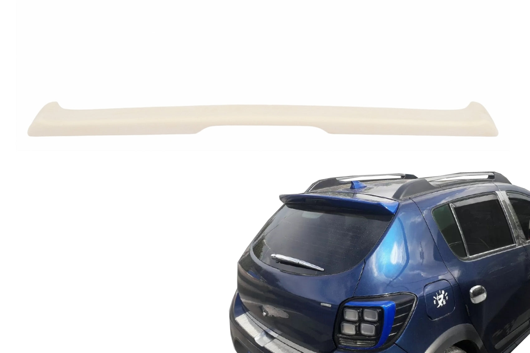 Dachspoiler Dachspoilerflügel Spoiler für Dacia Sandero Mk2 2012–2020 Carpartstuning Austria