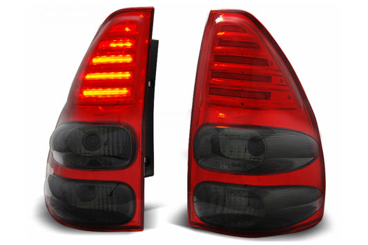 LED-Rückleuchten für Toyota Land Cruiser FJ120 2003-2008 Roter Rauch Carpartstuning Austria