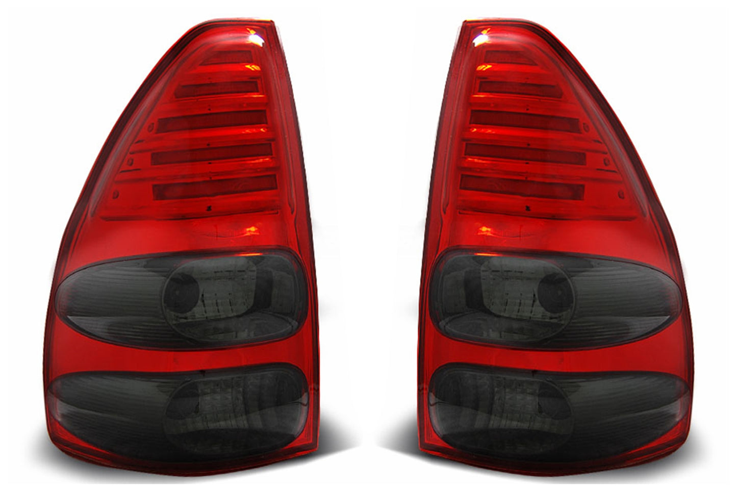 LED-Rückleuchten für Toyota Land Cruiser FJ120 2003-2008 Roter Rauch Carpartstuning Austria