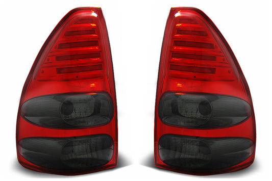 LED-Rückleuchten für Toyota Land Cruiser FJ120 2003-2008 Roter Rauch Carpartstuning Austria