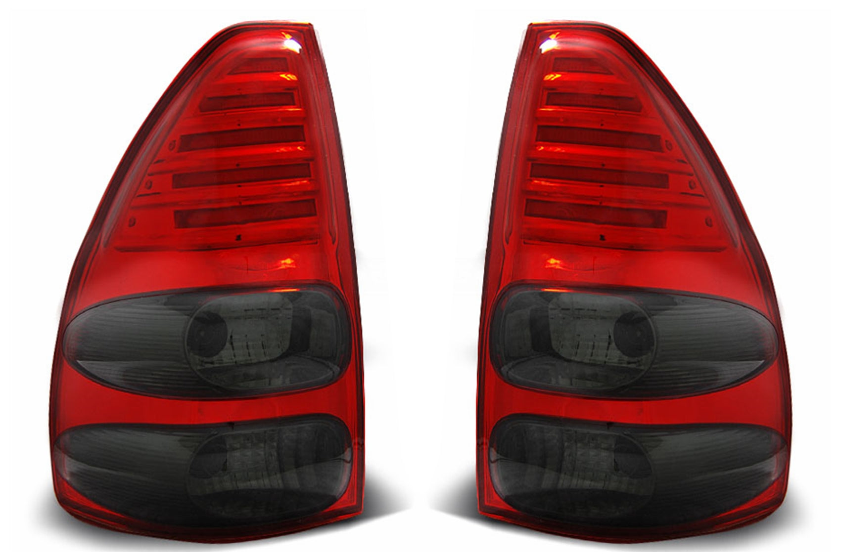 LED-Rückleuchten für Toyota Land Cruiser FJ120 2003-2008 Roter Rauch Carpartstuning Austria