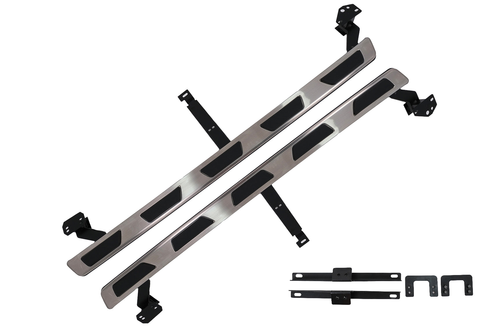 Seitentritte Seitenbretter Trittbretter Seitenstufen für Audi Q7 4M 2016-2019 Carpartstuning Austria