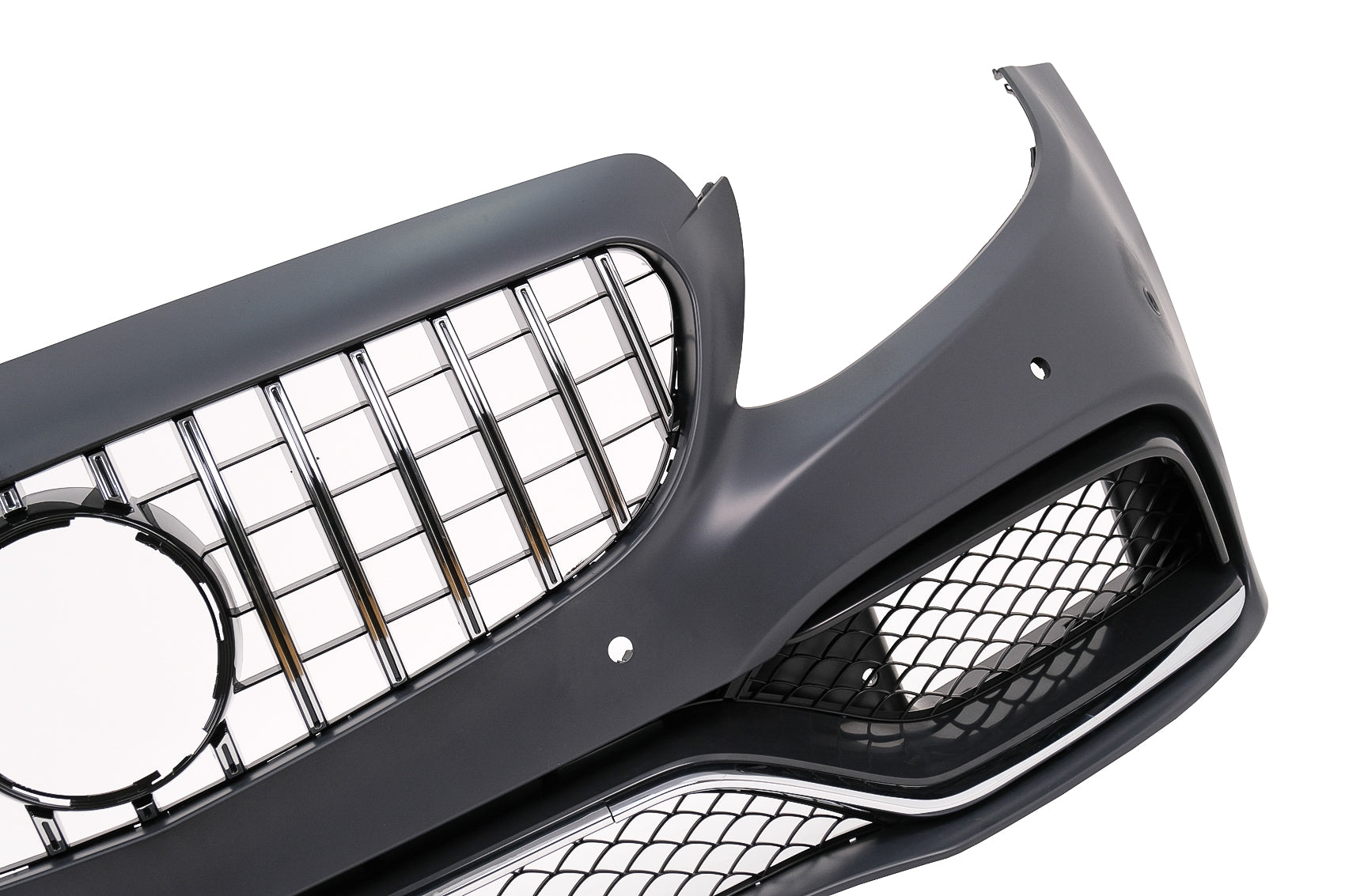 Bodykit für Mercedes C-Klasse W205 Limousine 14-18 Stoßstangengrill Seitenschweller Endrohre Carpartstuning Austria