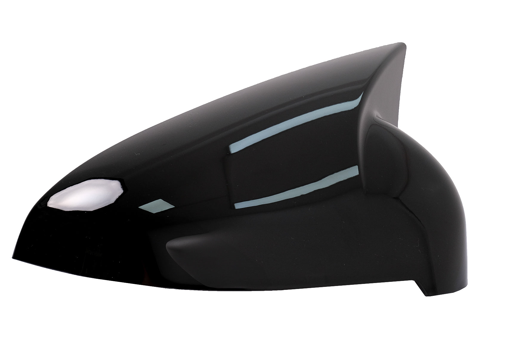 Spiegel Abdeckungen Für Audi A4 B9 A5 S5 RS5 07.2016-2019 ohne SideAssist Glänzend Schwarz Carpartstuning Austria