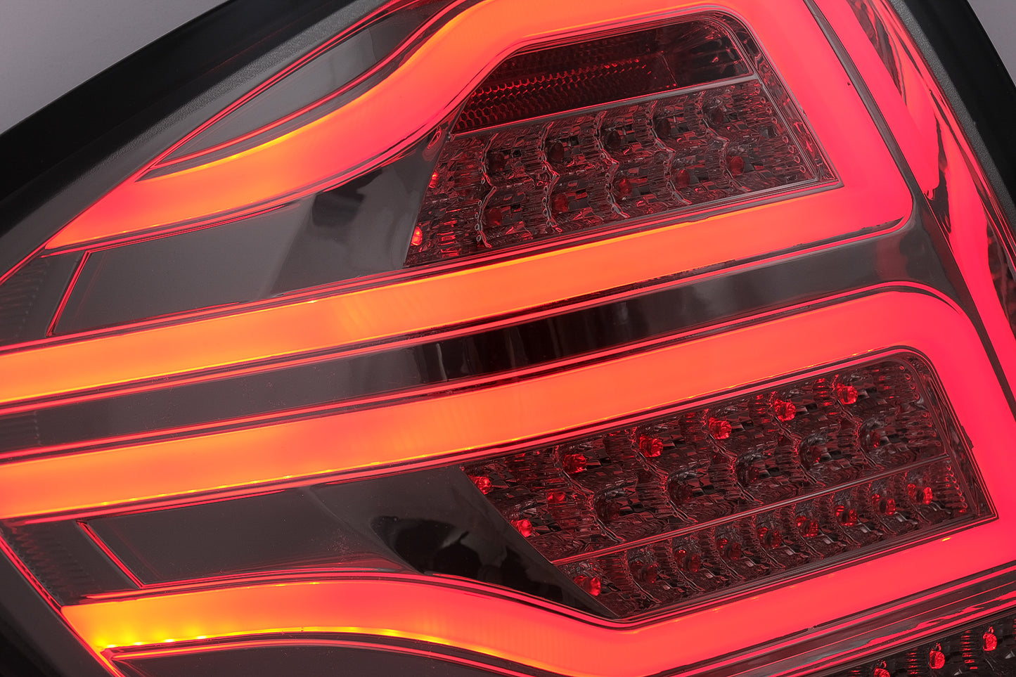 VOLL-LED-Rückleuchten für Mercedes M-Klasse W164 05-08 Red Smoke Carpartstuning Austria