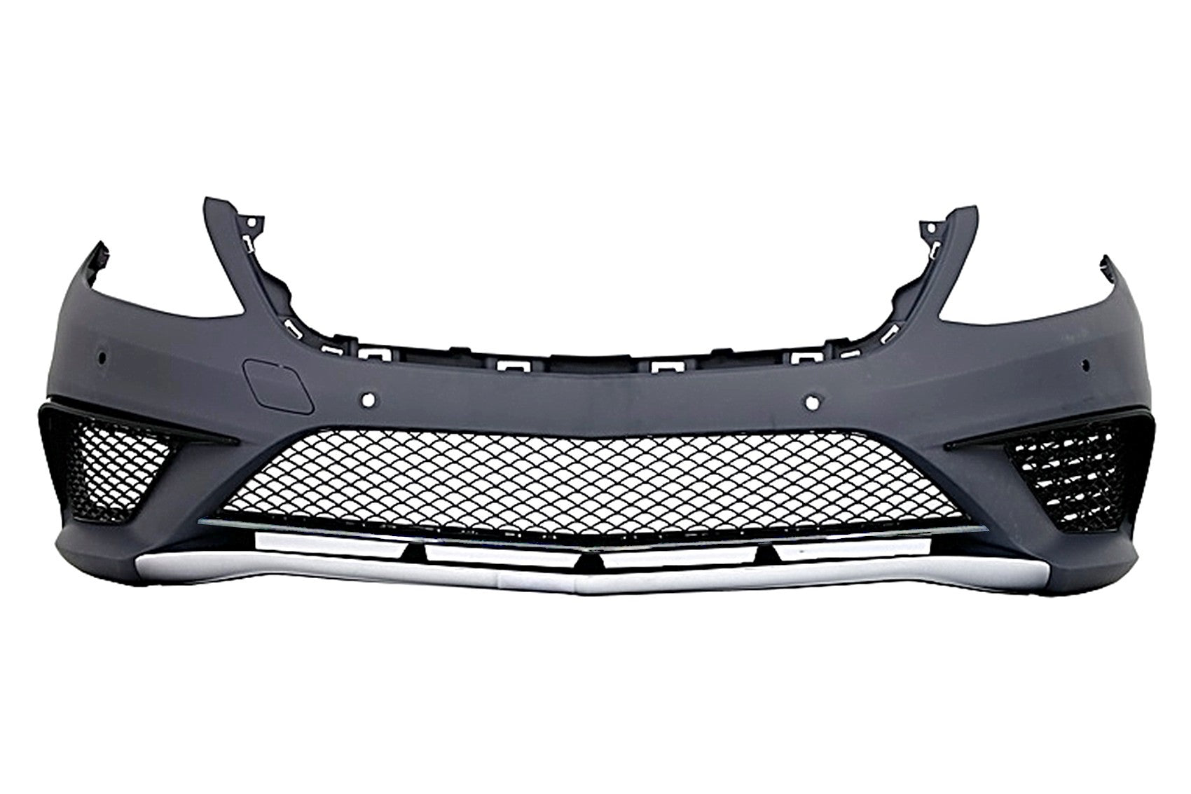 Stoßstange für Mercedes S-Klasse W222 2013–06.2017 PDC Unterer Gitter S63 Design Carpartstuning Austria