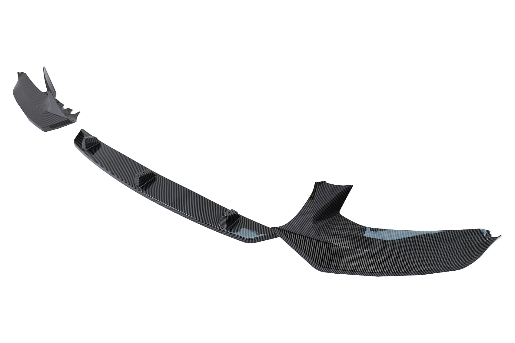 Stoßstange Spoiler Lippe für BMW 5er G30 G31 2017-2019 M5 Design Carbon Look 3 Farben Carpartstuning Austria