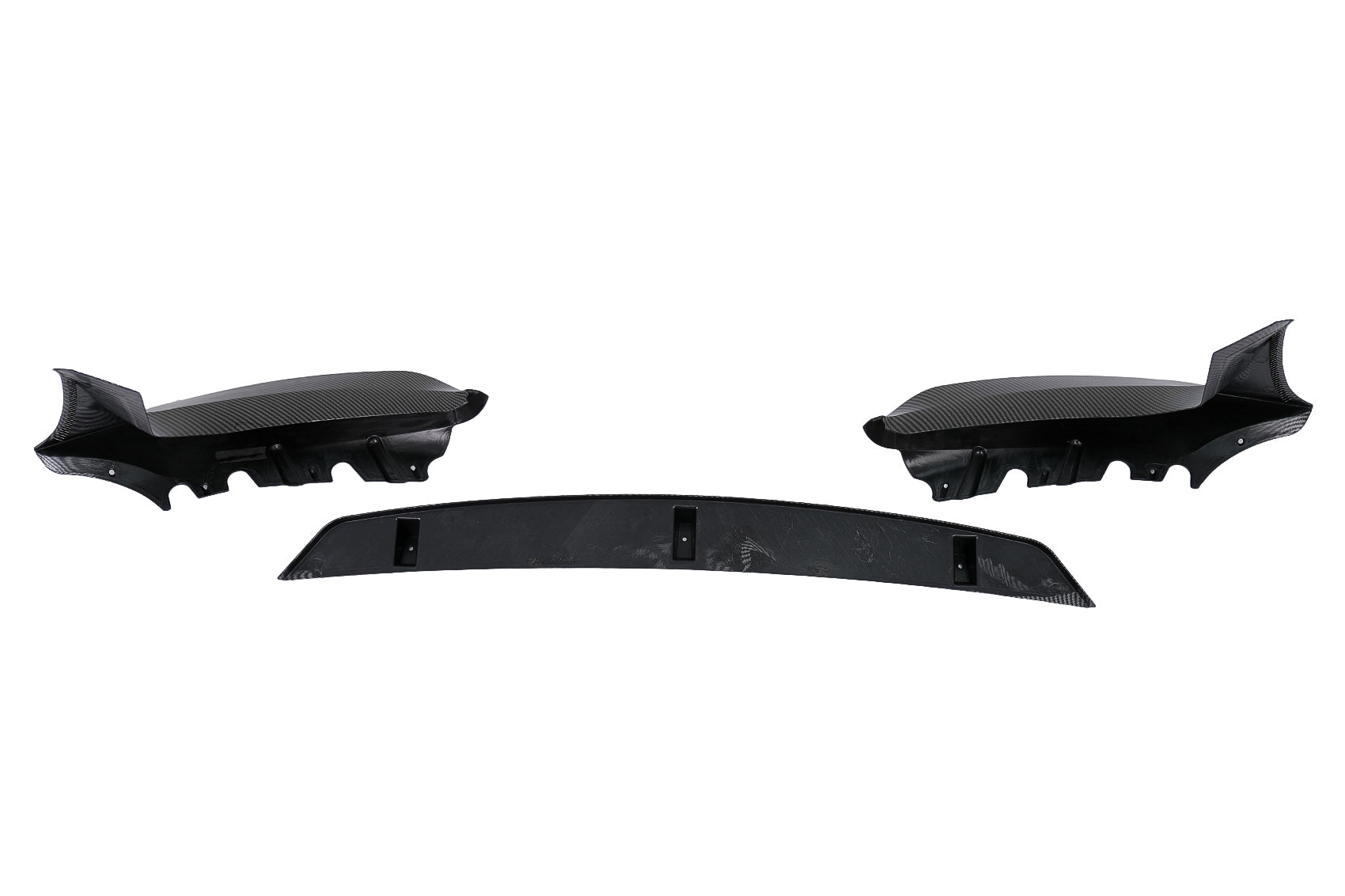 Stoßstange Spoiler Lippe für BMW 5er G30 G31 2017-2019 M5 Design Carbon Look 3 Farben Carpartstuning Austria