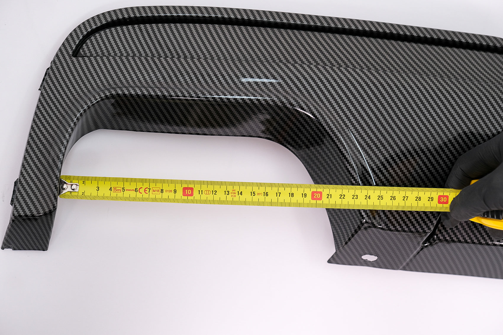 Stoßstange Doppelter Ausgang Luftverteiler Für BMW 5er F10 F11 2011–2017 M Sport Kohlenstofffilm Carpartstuning Austria