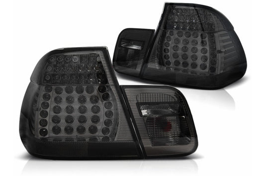 LED-Rückleuchten für BMW 3er E46 Limousine 05/1998–08/2001 Rauchfarben Carpartstuning Austria