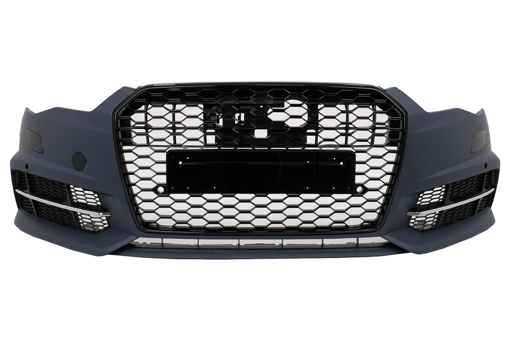 Bodykit für AUDI A6 C7 4G Limousine 11-2017 Umbau auf 2018 Design Stoßstange Lichter Kühlergrill Carpartstuning Austria