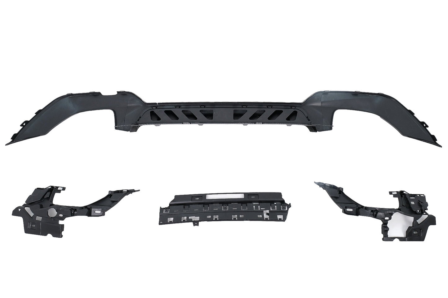 Stoßstange Luftverteiler für BMW 3 G20 G28 Limousine G21 Touring 18-22 Mittlerer Carbon-Look Carpartstuning Austria