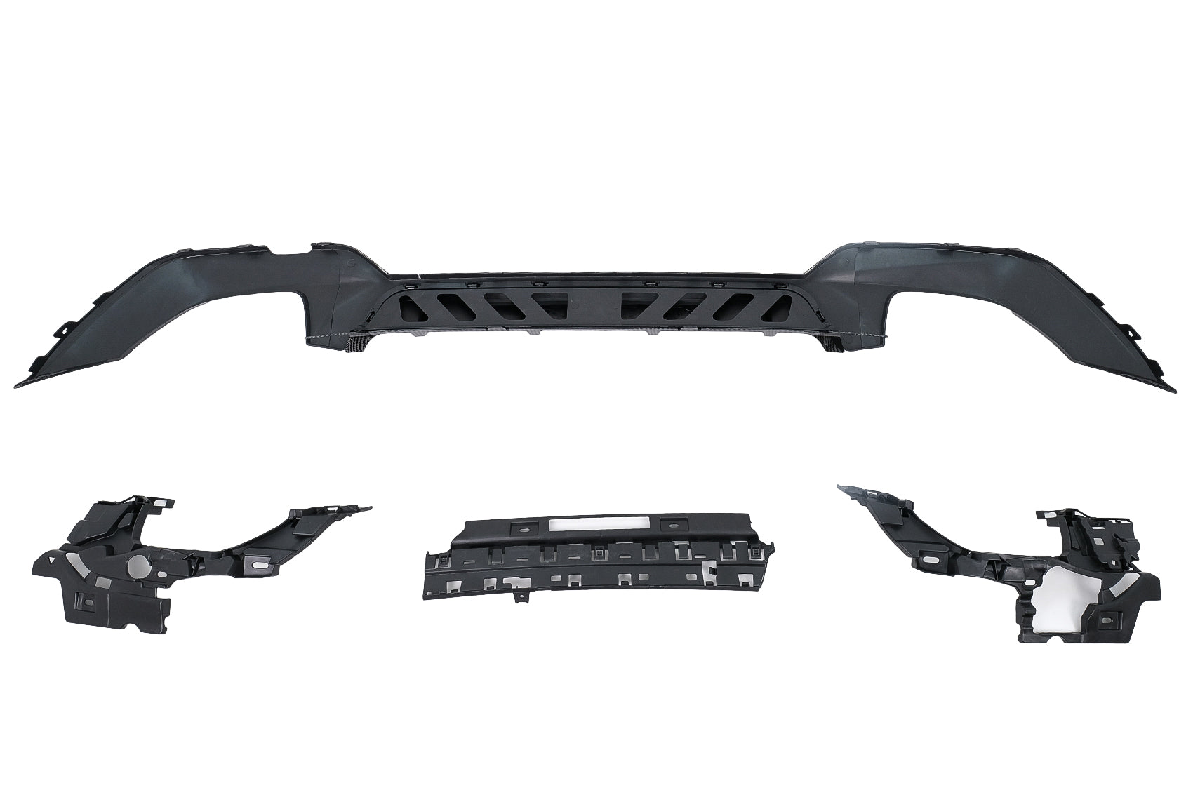 Stoßstange Luftverteiler für BMW 3 G20 G28 Limousine G21 Touring 18-22 Mittlerer Carbon-Look Carpartstuning Austria