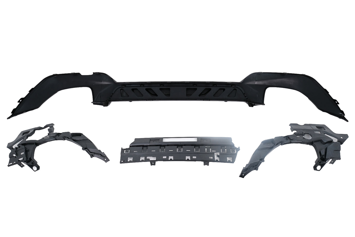 Stoßstange Luftverteiler für BMW 3 G20 G28 Limousine G21 Touring 18-22 Mittlerer Carbon-Look Carpartstuning Austria