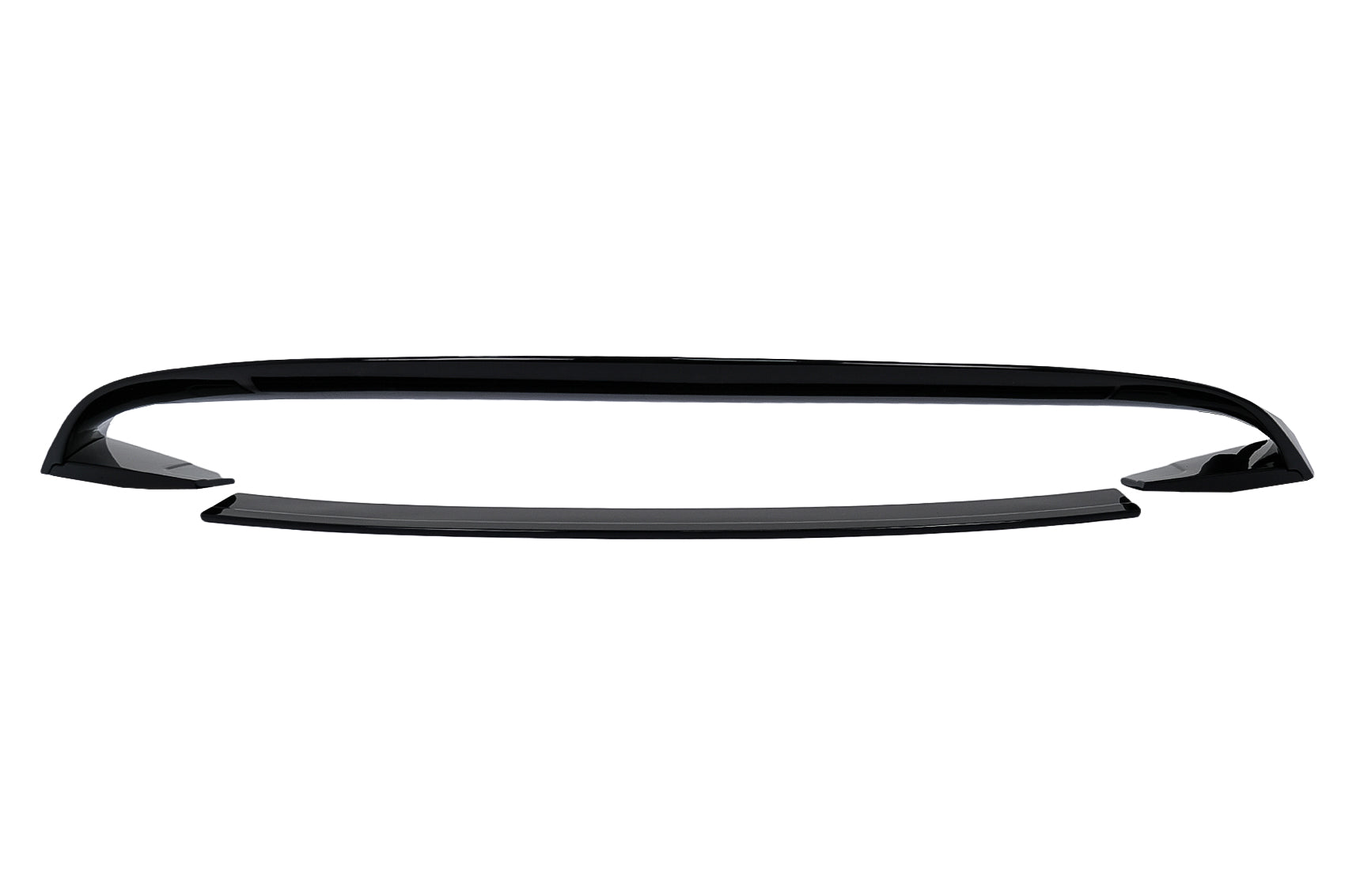 Kofferraumspoiler für Ford Mustang Mk6 VI 6 Generation 15-20 GT350 Look Glänzend schwarz Carpartstuning Austria