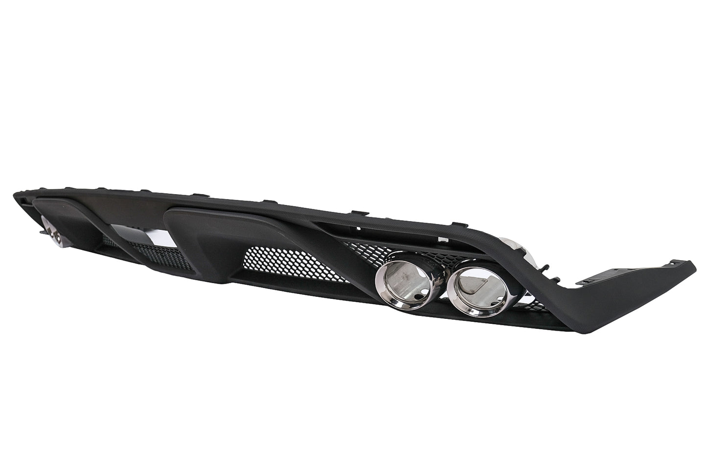 Stoßstangen Diffusor Endrohre für Ford Mustang Mk6 Sechste Generation 15-17 Auspuffspitzen Carpartstuning Austria