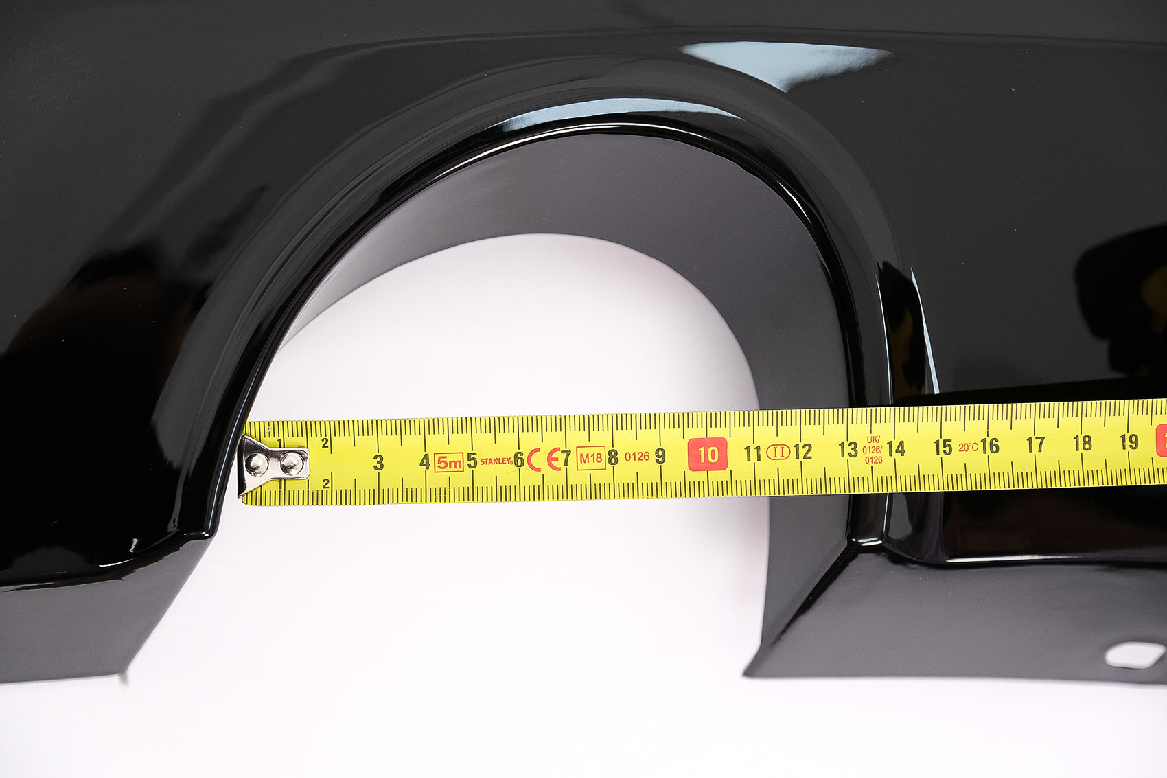 Stoßstange Luftdiffusor Doppelter Ausgang Einzelauspuff für BMW 5er F10 F11 Schwarz Carpartstuning Austria