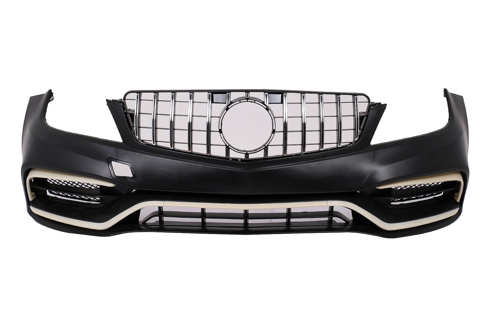 Bodykit für Mercedes C W204 07-15 Umbau auf W205 C63 Design Stoßstange Endrohre Carpartstuning Austria