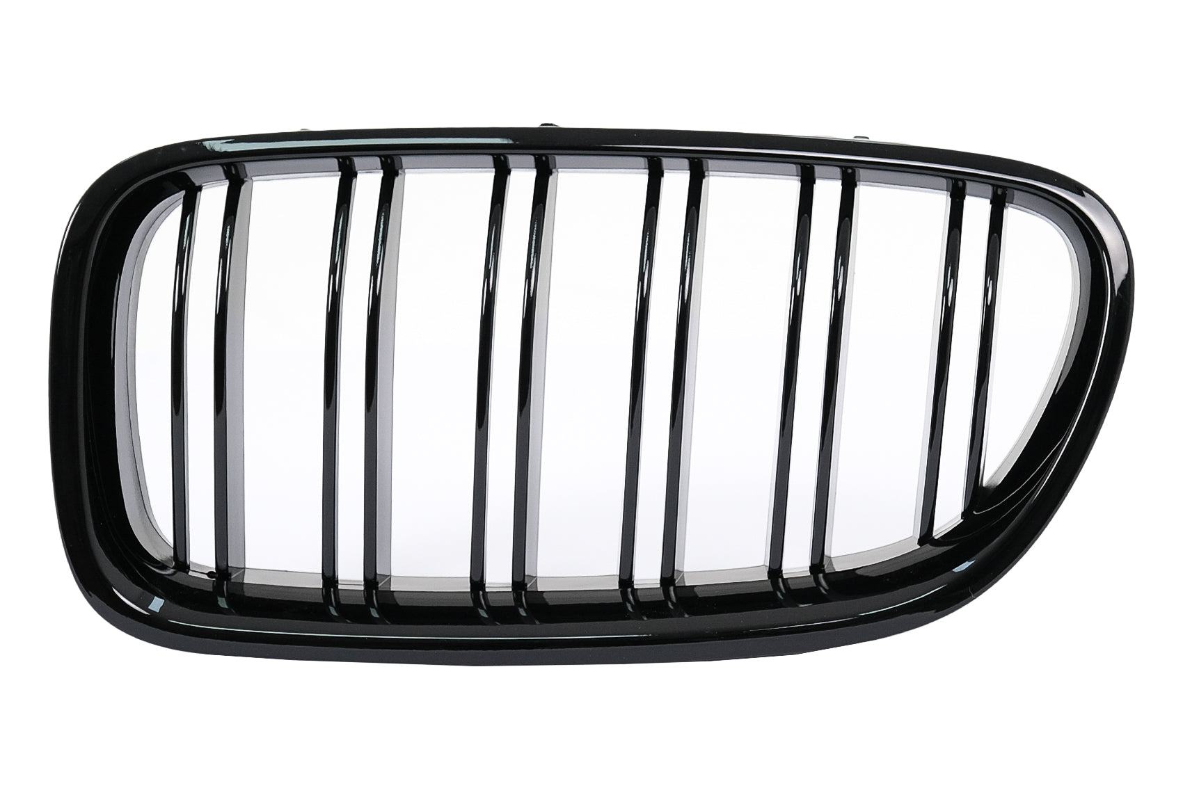 Nierengitter Kühlergrill für BMW 5er F10 F11 10-17 Doppelstreifen M-Design Glänzend Schwarz Carpartstuning Austria