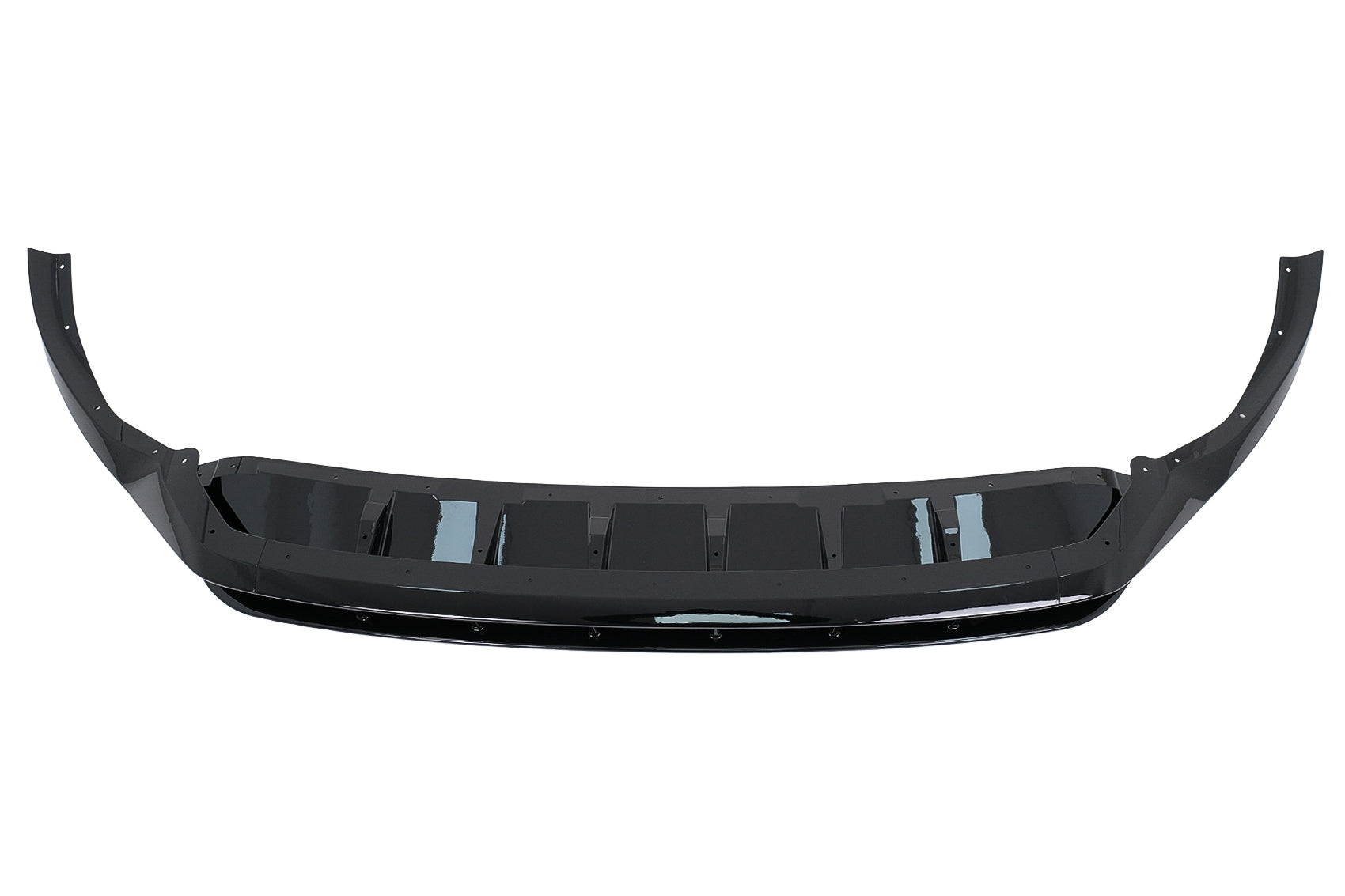 Stoßstangenspoiler Lippe Erweiterung Für Audi Q8 S-Linie 2018-2023 Glänzend Schwarz Carpartstuning Austria