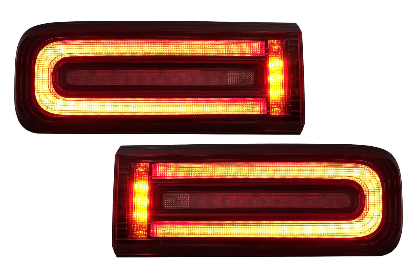 LED Rückleuchten Lichtleiste für Mercedes G W463 08-17 Facelift 2018 Look Dynamisch Carpartstuning Austria