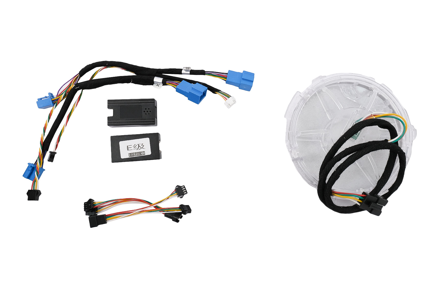 Konsole Panel Dashboard Schalter Rahmen Kohlenstoff für Mercedes W177 V177 LHD Carpartstuning Austria