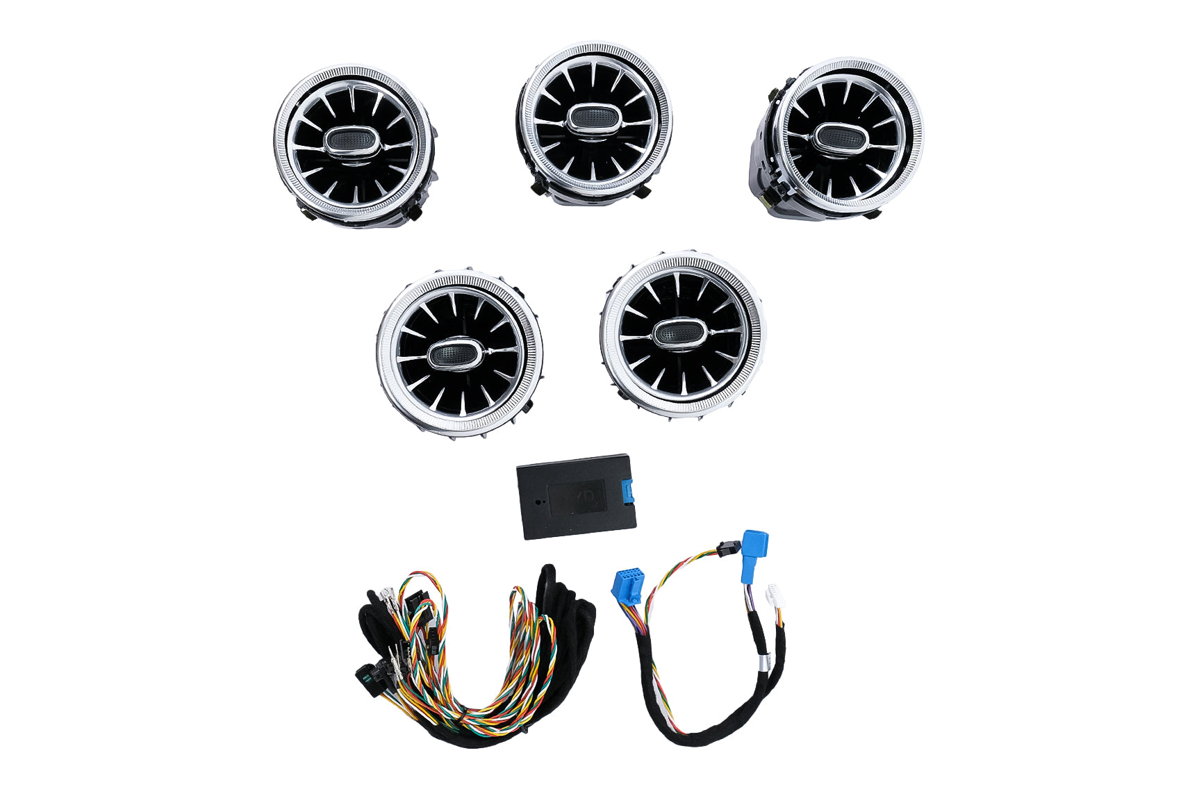 Konsole Panel Dashboard Schalter Rahmen Kohlenstoff für Mercedes W177 V177 LHD Carpartstuning Austria