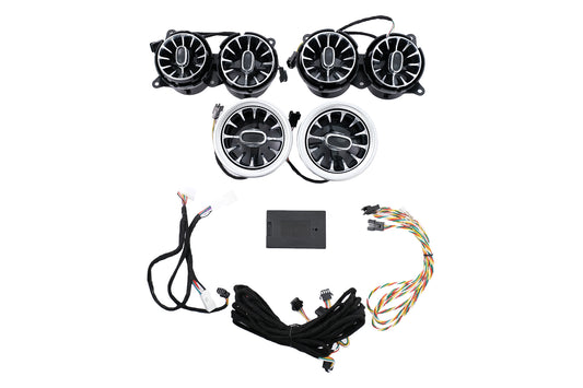 Konsole Panel Dashboard Schalter Rahmen Kohlenstoff für Mercedes W177 V177 LHD Carpartstuning Austria