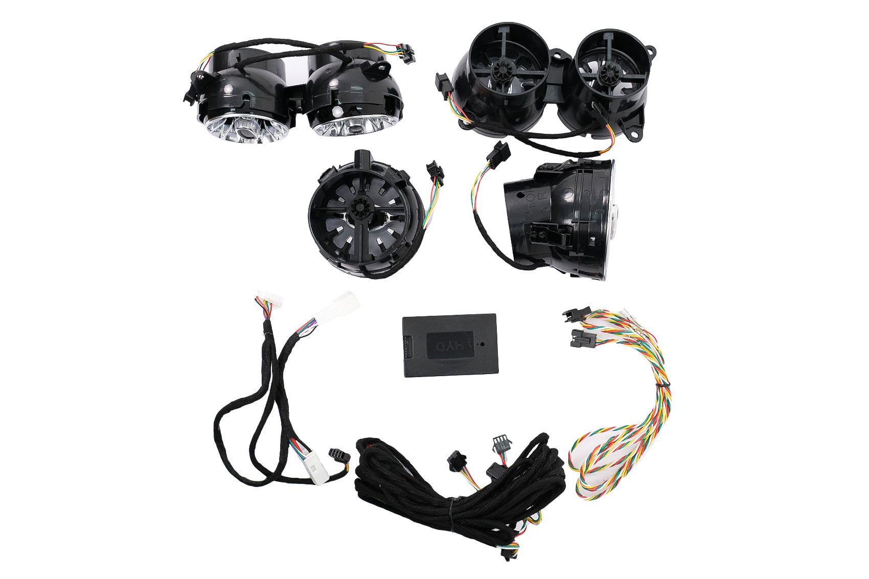 Konsole Panel Dashboard Schalter Rahmen Kohlenstoff für Mercedes W177 V177 LHD Carpartstuning Austria