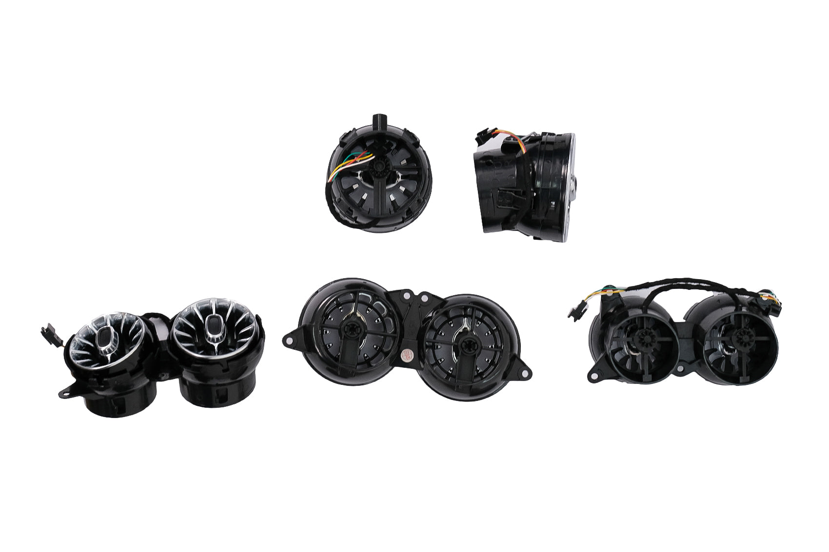 Konsole Panel Dashboard Schalter Rahmen Kohlenstoff für Mercedes W177 V177 LHD Carpartstuning Austria