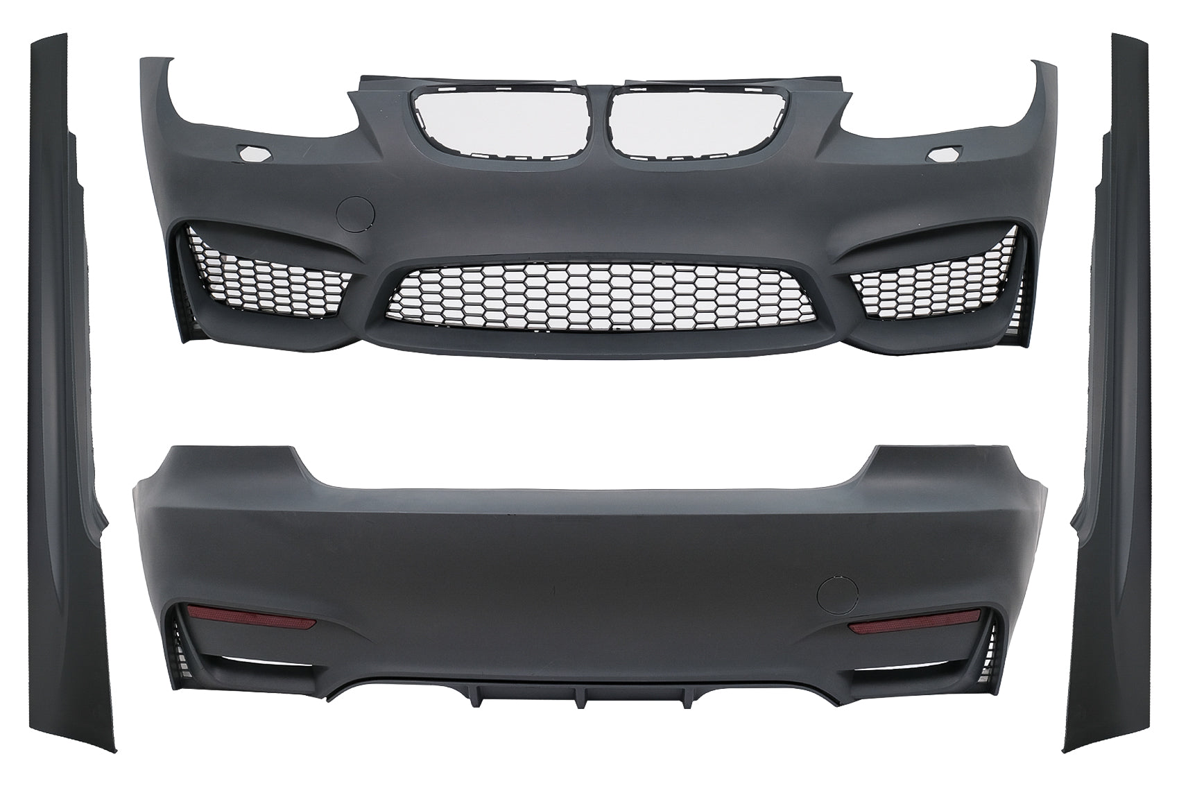 Bodykit für BMW E92 E93 06-09 Non-LCI Coupe Cabrio M4 Look Bumper Seitenschweller Carpartstuning Austria