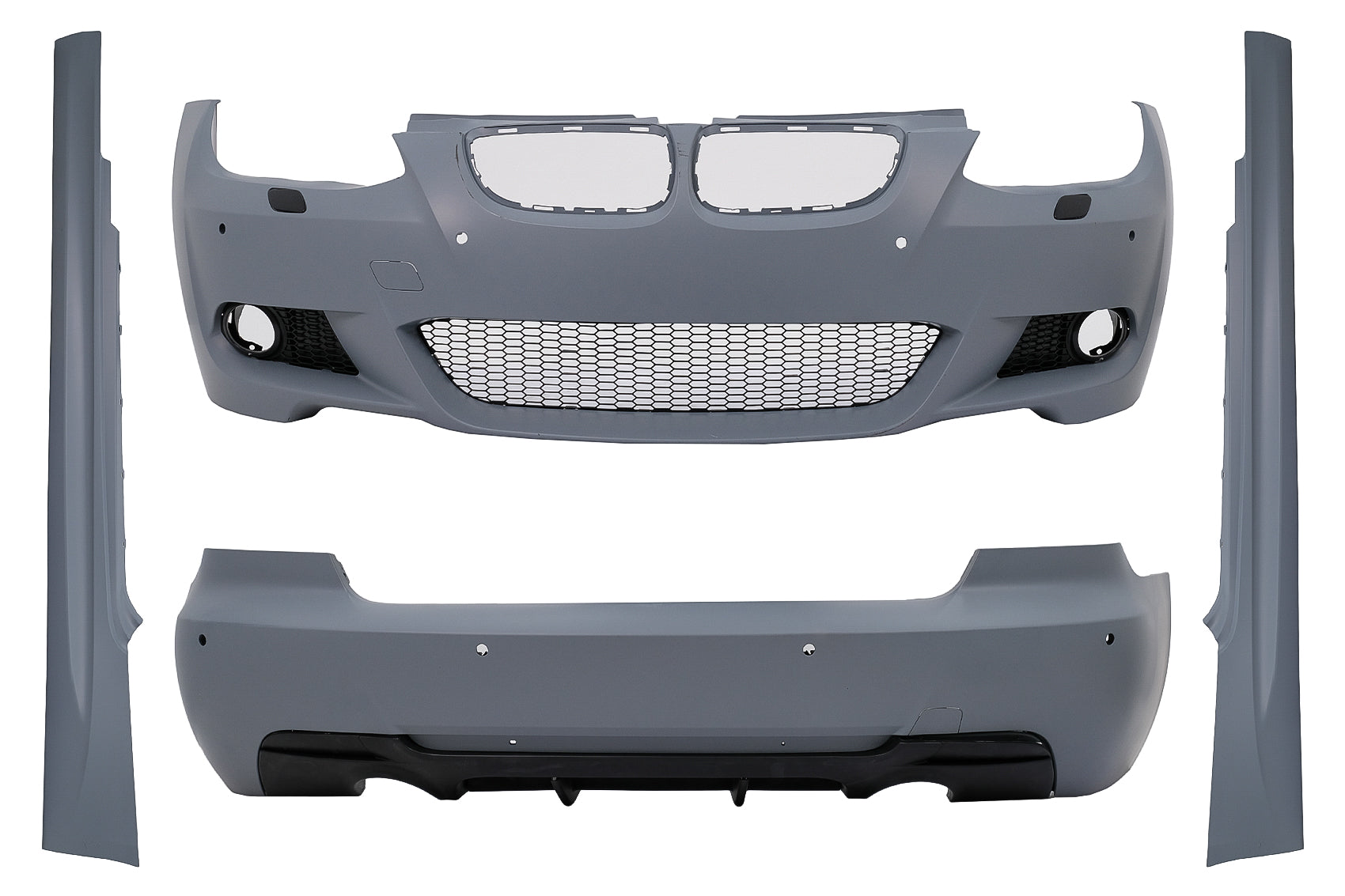 Bodykit für BMW 3er E92 E93 Non-LCI 06–09 Coupe Cabrio M-Tech Look Stoßstangen Seitenschweller Carpartstuning Austria