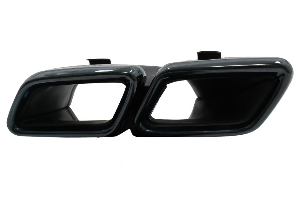 Stoßstangen Luftverteiler für Mercedes E-Klasse W213 S213 Standard 16-19 Endrohre Carpartstuning Austria