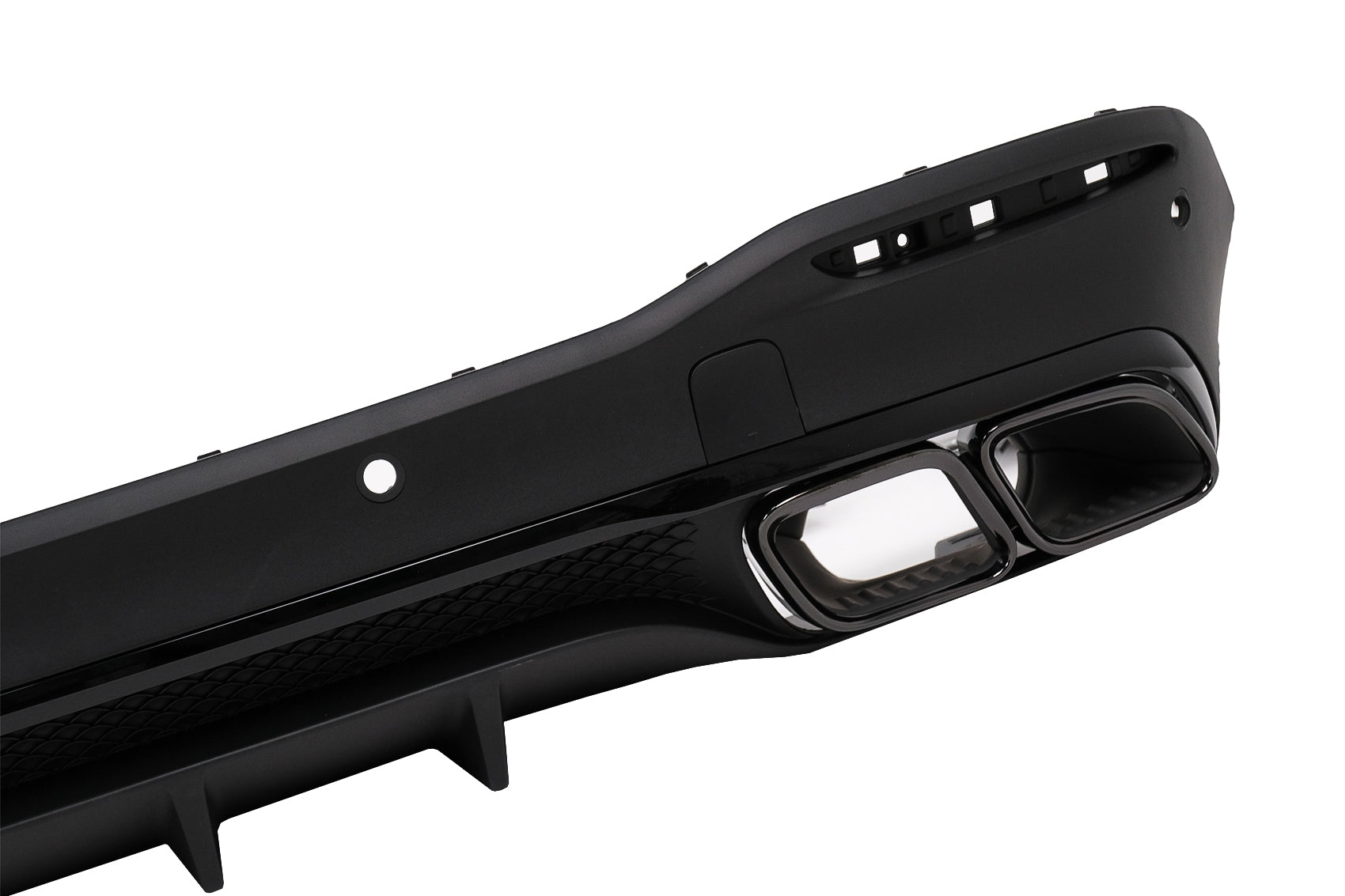 Stoßstangen Diffusor Endrohre für Mercedes GLE W167 V167 Sport Line GLE63 Look Carpartstuning Austria