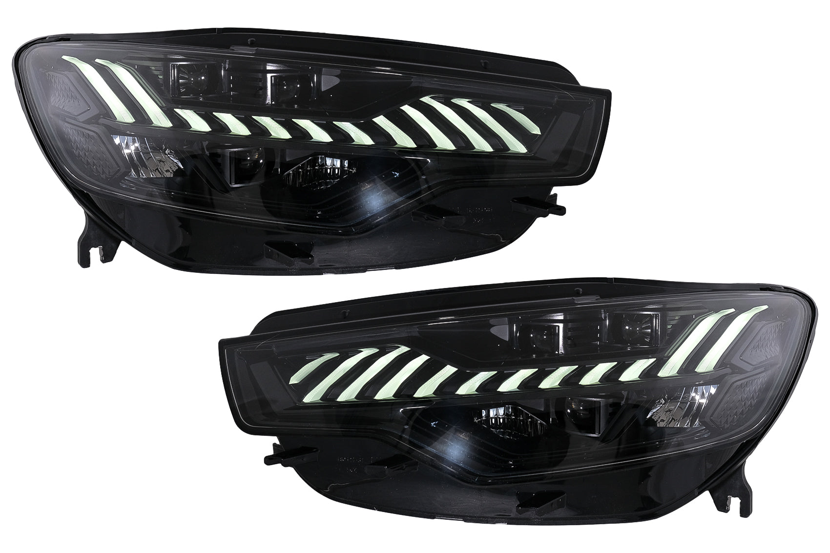 LED-Scheinwerfer für Audi A6 4G 2011-2014 Facelift Design Umbau von Xenon auf LED Carpartstuning Austria