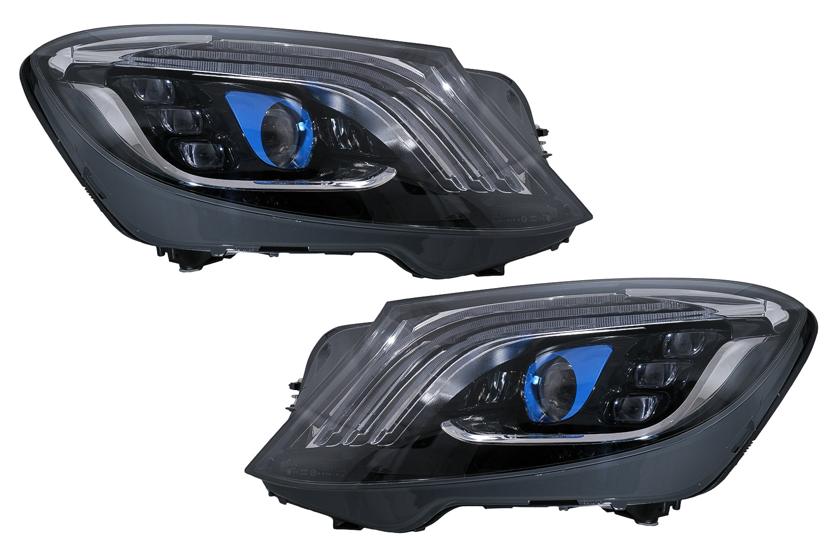 Scheinwerfer LED für Mercedes S-Klasse W222 2013-2017 Facelift Look Dynamic Signal Carpartstuning Austria