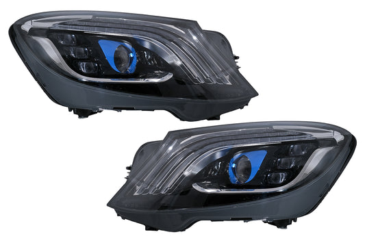 Scheinwerfer LED für Mercedes S-Klasse W222 2013-2017 Facelift Look Dynamic Signal Carpartstuning Austria