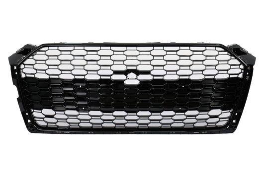 Kühlergrill ohne Emblem für Audi A5 F5 2017-2019 RS Design Schwarz Carpartstuning Austria