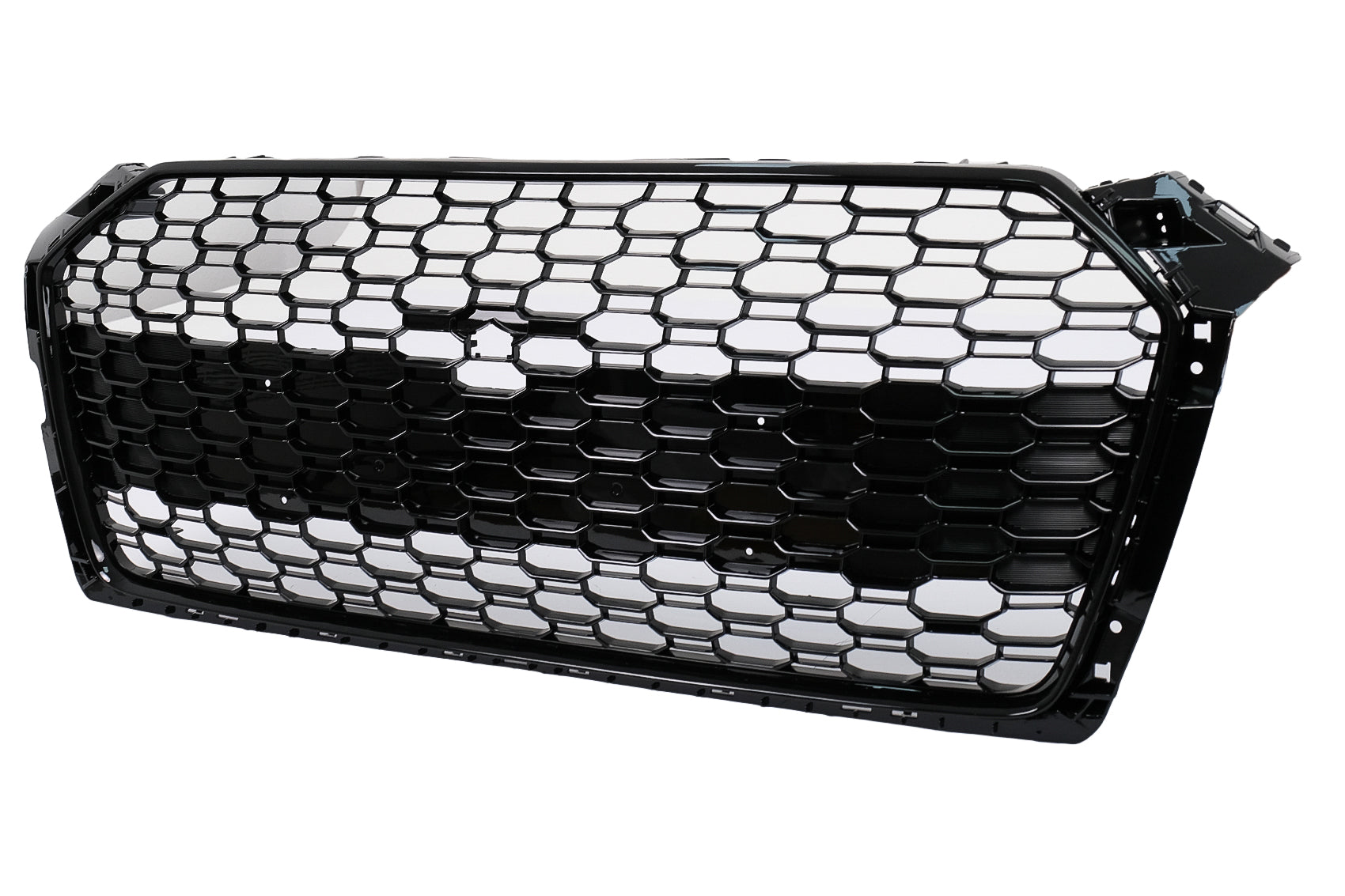 Kühlergrill ohne Emblem für Audi A5 F5 2017-2019 RS Design Schwarz Carpartstuning Austria