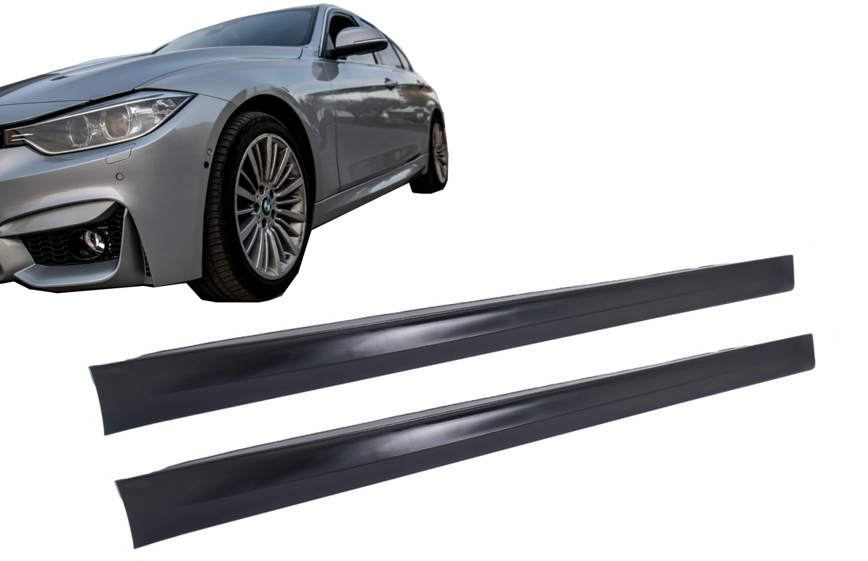Seitenschweller für BMW 3er F30 F31 Limousine Touring 2011–2019 Side Skirts Satz Carpartstuning Austria