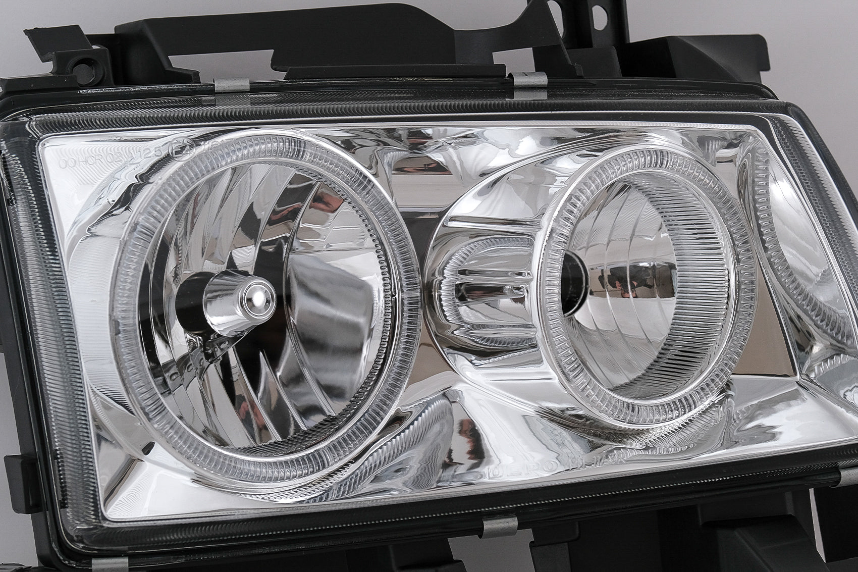 Angel Eyes Scheinwerfer für VW Transporter T4 BUS 08.1996-03.2003 Chrom Headlights Carpartstuning Austria