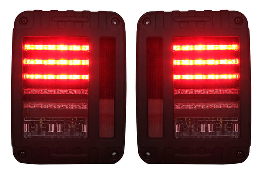 Full LED Rückleuchten passend für JEEP Wrangler Rubicon JK 2007-2017 Carpartstuning Austria