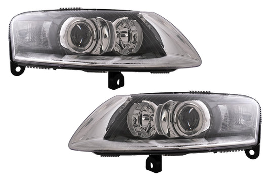 Xenon-Scheinwerfer für Audi A6 4F C6 04.2004-2008 Chrom ohne AFS Carpartstuning Austria