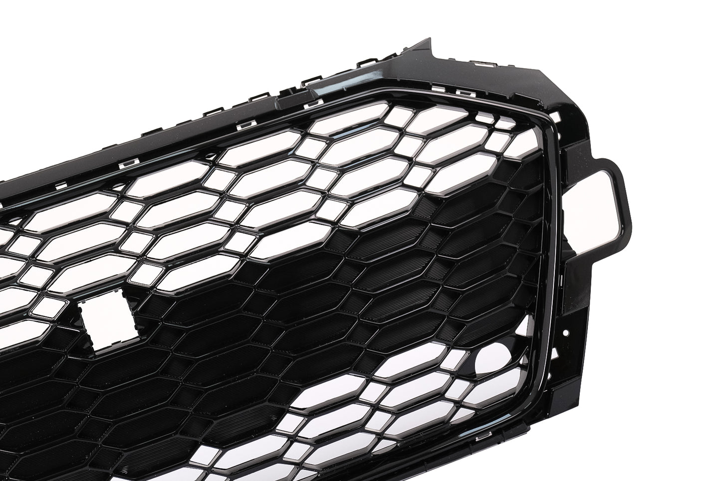 Frontgrill für Audi A4 B9 8W 2. Facelift 2020+ Limousine Avant RS Design Schwarz Carpartstuning Austria