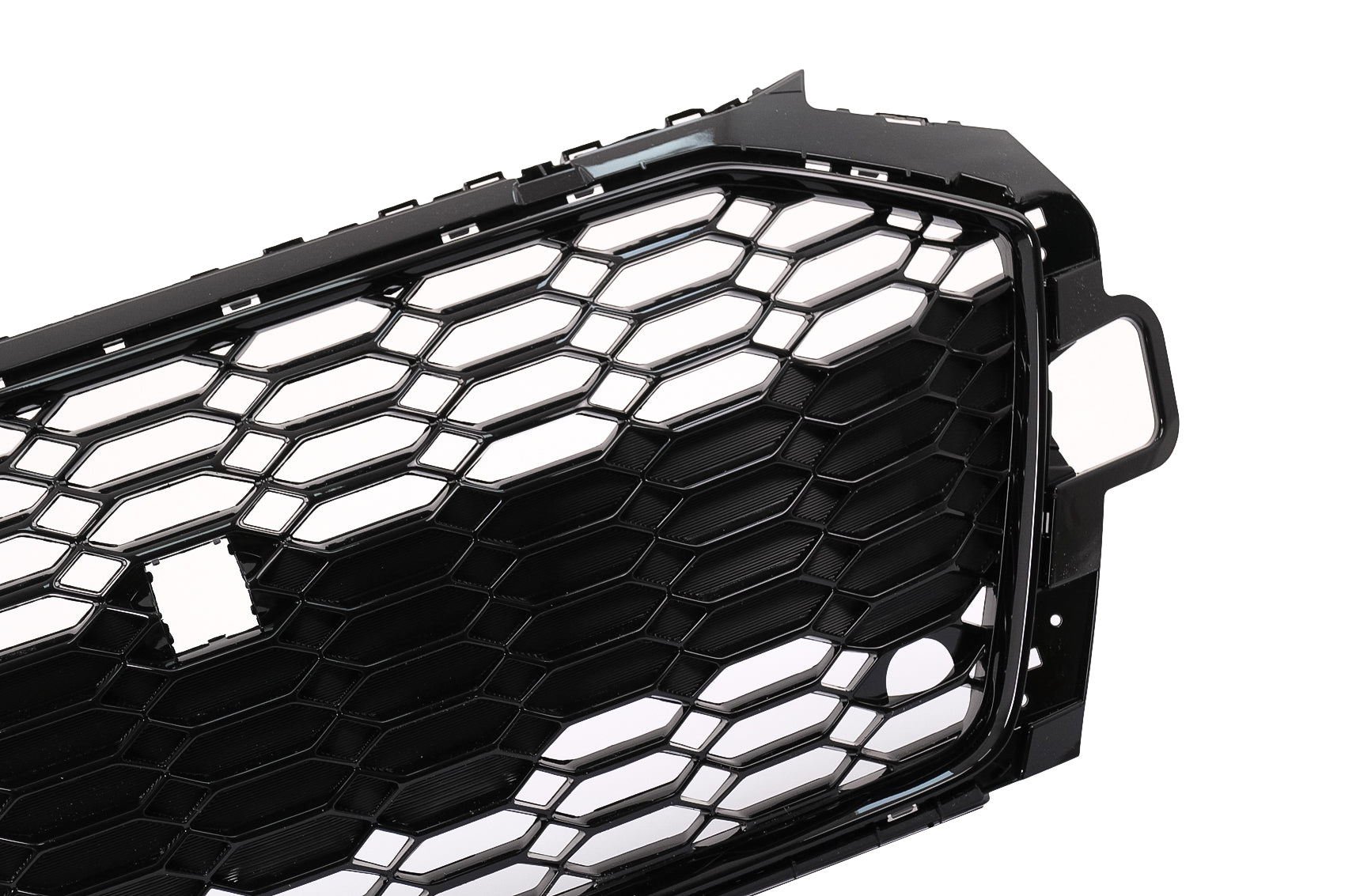Frontgrill für Audi A4 B9 8W 2. Facelift 2020+ Limousine Avant RS Design Schwarz Carpartstuning Austria