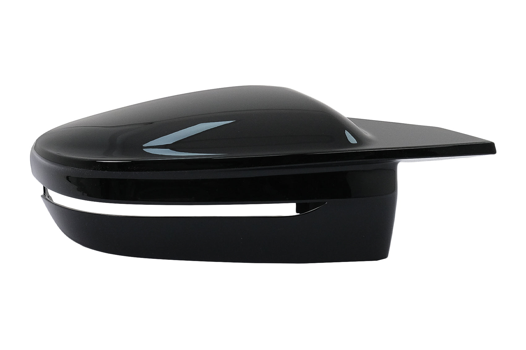 Spiegelabdeckungen für BMW 5 G30 G31 6 G32 GT 7 G11 G12 8 G14 G15 G16 LHD Schwarz Carpartstuning Austria