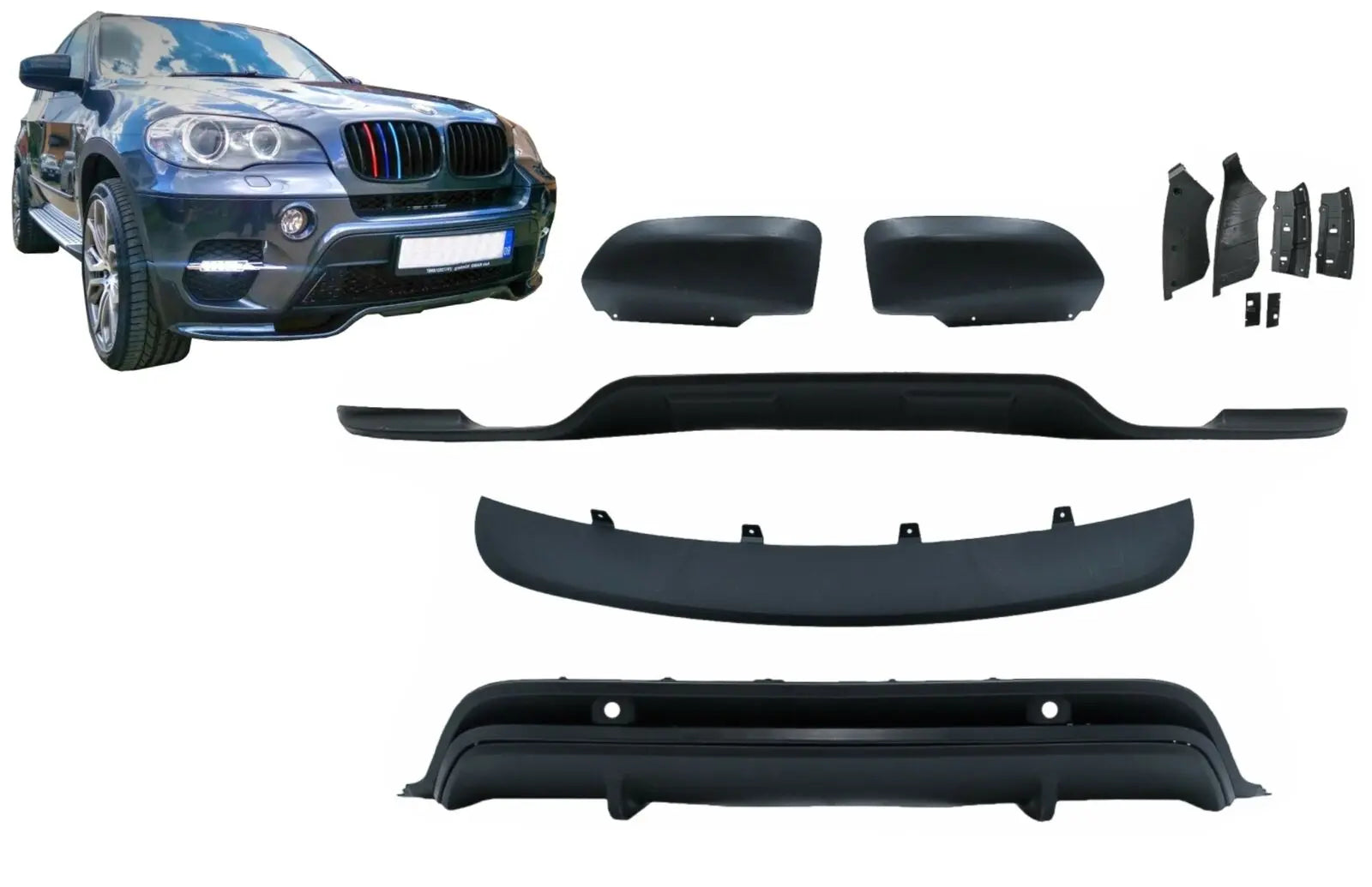 Aerodynamisches Bodykit Passend Für BMW X5 E70 LCI (2011-2014) KITT